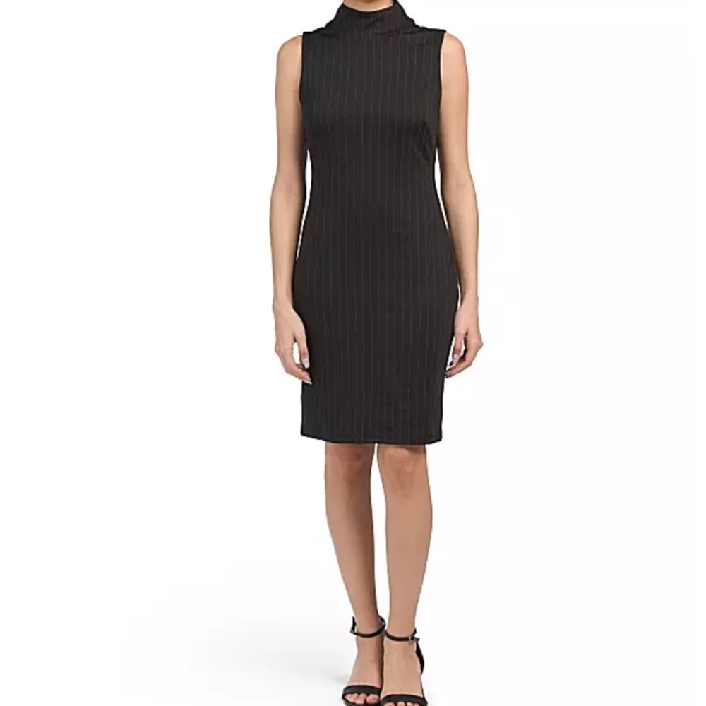 CLOTH Women’s Pinstripe Career Dress